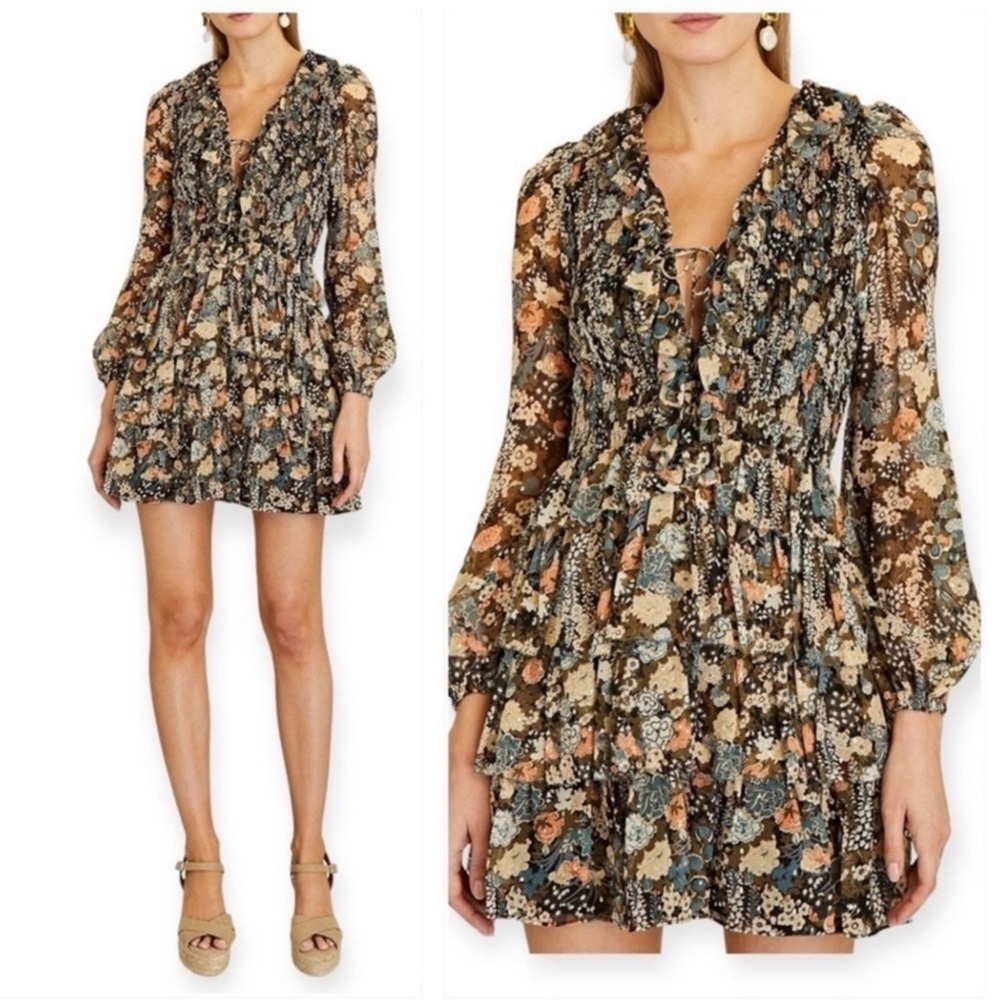 ULLA JOHNSON Tamara Mini Dress Sz 12